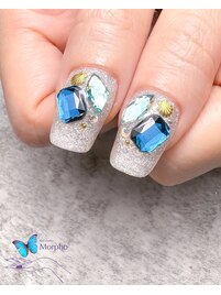 モリモリビジューネイル