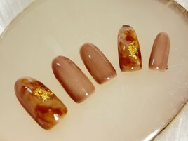 秋の新作ニュアンスネイル