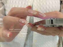 アテナ(ATENA)/ピンクオーロラネイル