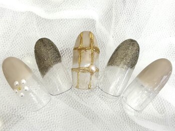 ヴィネル 平岸店(Vinel)/ミラーアートネイル