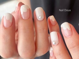 もこもこガーリーネイル