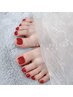 【Foot】夏前人気★フラッシュネイル|足元キラキラ ¥6,500 (通常7,000円)