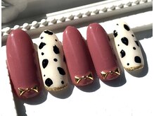 ナトゥール ネイルサロン(Natur nail salon)/ダルメシアンネイル