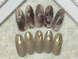 アシンメトリーネイル7000円税抜