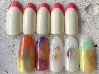 フリークネイル(FREAK Nail)/ニュアンスちぐはぐ ¥11000