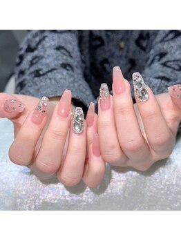 クイーンズビューティーサロン 新宿本店(Queen's beauty salon)/チップ長さだし定額コース