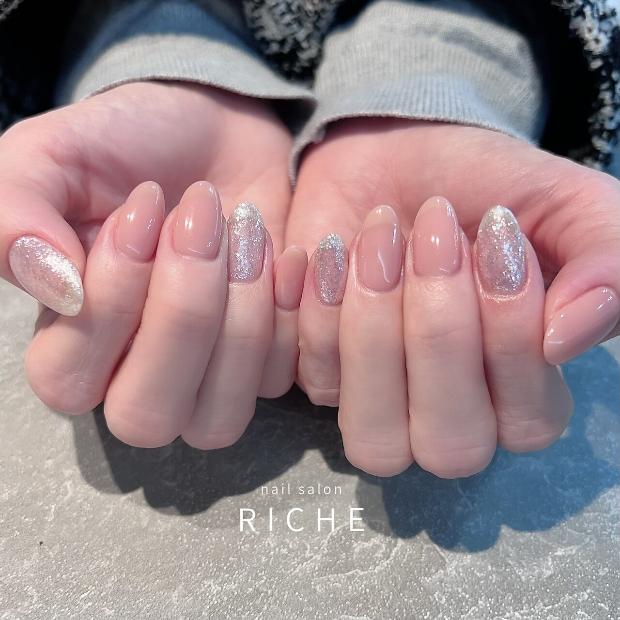EVER NAIL office pink アレンジ入り Office Pink