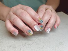 ユユネイル(yuyu nail)の雰囲気（涼しげネイル）