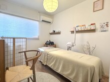 彌庵の雰囲気（和を基調とした落ち着いた空間で心身共にリラックス）