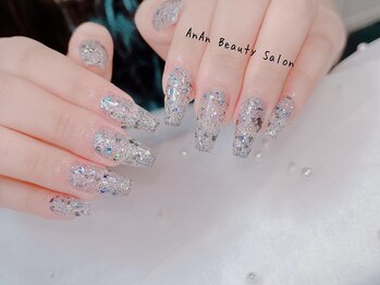 アンアンビューティーサロン(AnAn Beauty Salon)/【チップ】長さ出しワンカラー