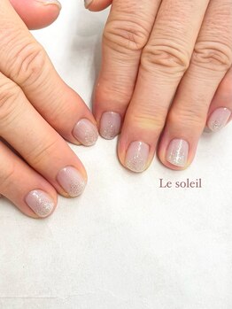 ル ソレイユ(Le soleil)/ラメグラデーションby mikiko