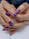 purple nail