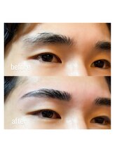 アンドスリー 原宿 表参道店(And Three)/眉毛パーマで清潔感を