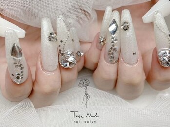 テセネイル(Tese Nail)の写真/【長さ出し10本＋ワンカラー¥13580！】ちゅるん感×キャラ・持込OK◎計算された美フォルムで理想の指先へ★