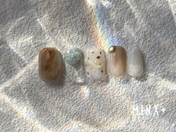 ミンクスプラス ネイル(MINX plus)/design plus ニュアンスネイル