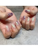 エム(em)/オーロラ×ラメ