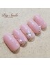 【リピーター様ジェルオフ¥0】　ワンカラー定額＜アート２本込み＞