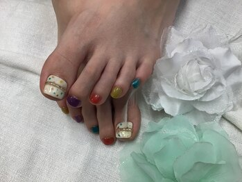 ネイルルーム 千美(room)/フットネイル☆