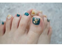ネイル フライガール(nail FLY GIRL)/ニュアンスフットネイル