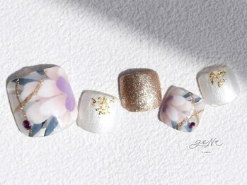 geNe 'n GRUS(ジーン アンド グルス)/8月9月FOOTエアジェルアート