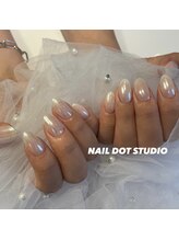 ネイルドットスタジオ 堺筋本町(NAIL DOT STUDIO)/オーロラネイル