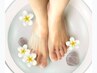 【Foot】ワンカラー+角質ケア　9900>>>8800