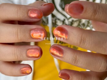 ヒアメリー(Here MERRY)/ミラーネイル