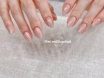 ユミ 池袋(Umi)/桃ネイル