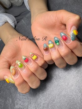 ラメグラデーション