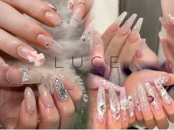 ルーチェ バイ ビアンカ 渋谷店(luce by Bianca)の写真/ロングネイルはルーチェにお任せ★長さで差をつける◎【長さだし12800~】