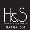 ネイルサロン エイチアンドエス 高崎OPA店(H&S)のお店ロゴ