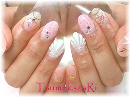 ★3D貝◆水面◆ハート◆サマー★