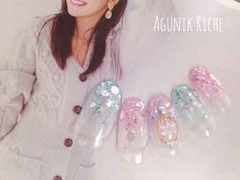 アグニークリッシェ(Agunik Riche)/【きらきらネイル】