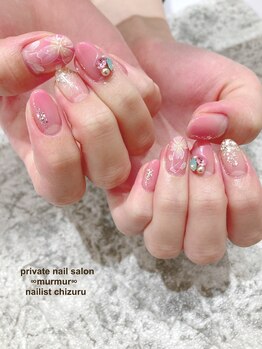 プライベート ネイルサロン マーマ(murmur)/桜ネイル