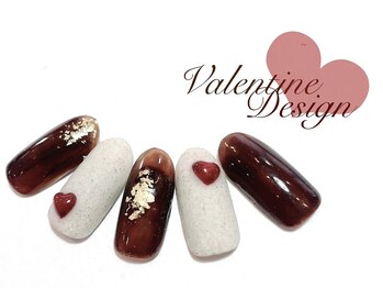 ネイルグラマラス 西新井店/《パラジェル》バレンタインnail