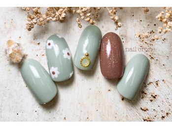 バブル シュガー バイ ネイルクローネ(bublle sugar by.nail crone)/フラワーネイル