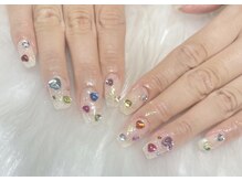 プトゥプトゥ(ptu ptu)/宝石ネイル