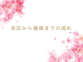 サクラ(SAKURA)/ご来店から施術までの流れ