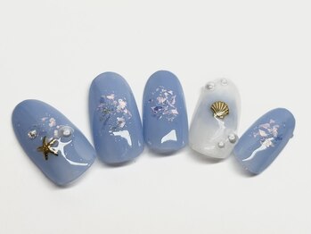 ネイルアンドビューティー サロン リザ(Nail & Beauty Salon LIZA)/夏チークネイル