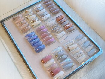 グラマラス 白金台店(glamourous produced by Noble)/ブライダルネイルサンプル