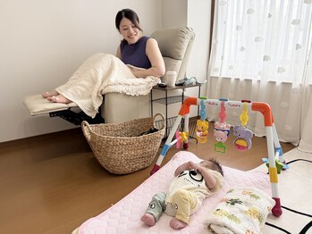 ママの秘密基地/【ネイル】お子さま同室の様子