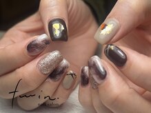 ツイン(twin.)/カフェネイル×オプ有