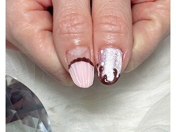 ジェー エス シー ネイル(J.S.C.nail)/親指ネイル/アポロ/チョコネイル
