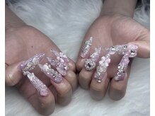 プリンセス(Princess)/キラキラピンクネイル12400円