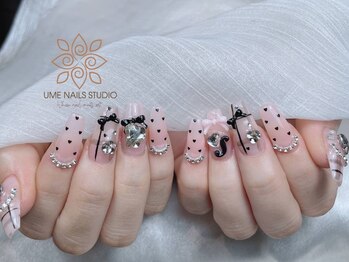 ウメネイルスタジオ(UME NAIL STUDIO)/長さだしやり放題×つけ放題