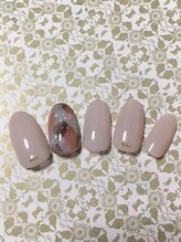 ネイルサロンアンドスクール アイビー(IVY)/ニュアンス☆マーブル