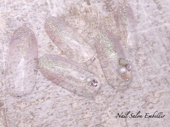 アンベリール 横浜店(Embellir)/(1435)シェルビジューネイル