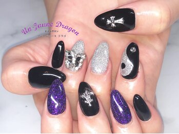 アン ジョーヌドラゴ/【自爪ネイル】ダークネイル