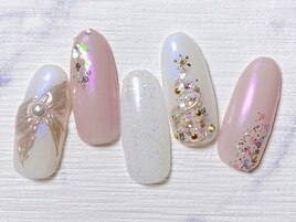 クリスマスネイル