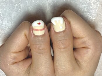 ルア(lua.)/ショートケーキネイル*